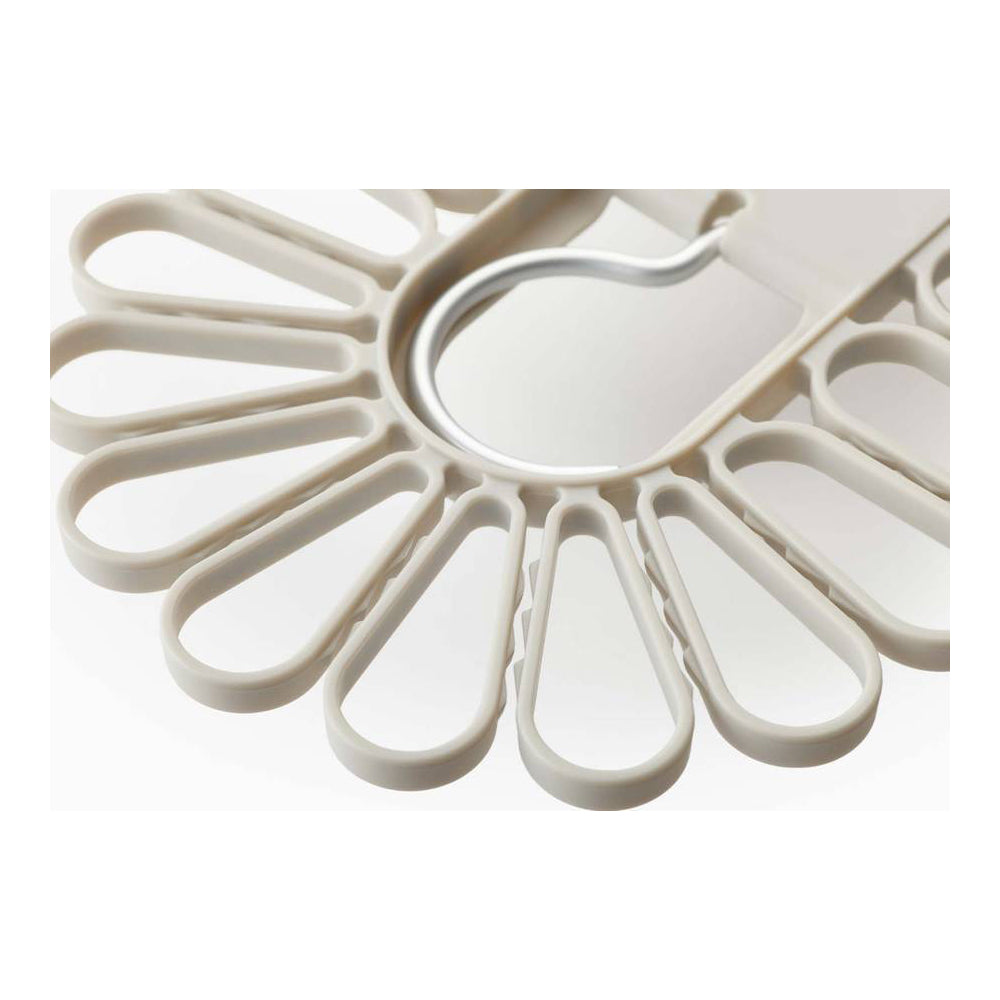 50052-joseph-joseph-petal-small-items-hanger-holds-32pcs-ecru