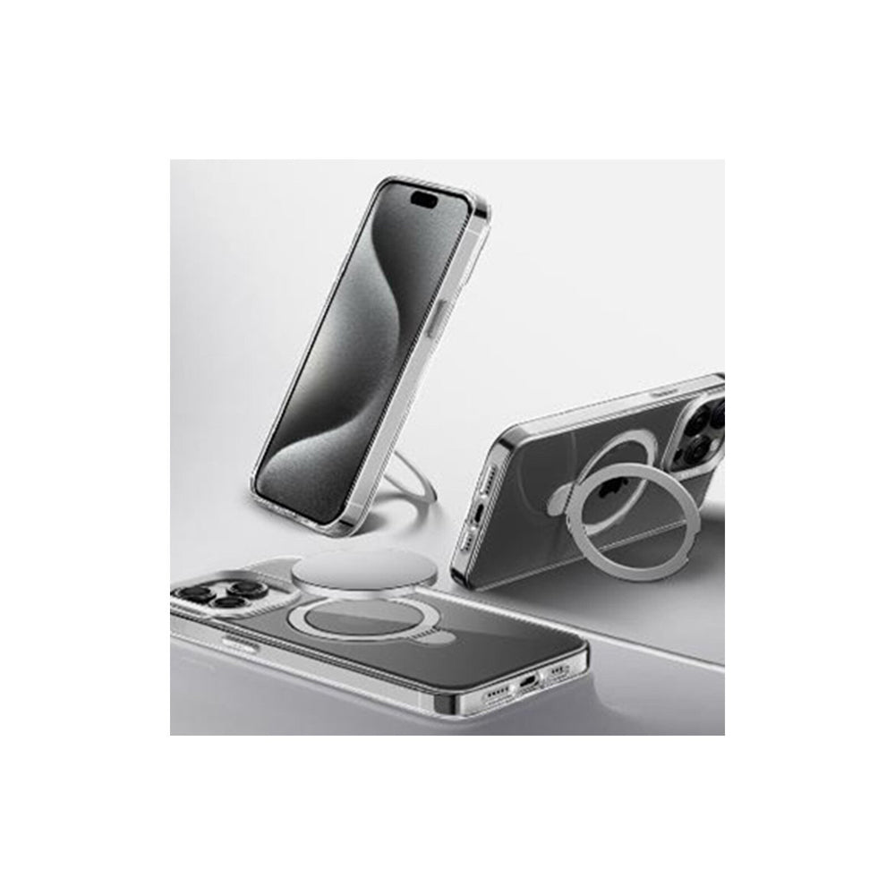 406185-x-doria-raptic-air-stand-magsafe-case-for-iphone-16-pro-clear