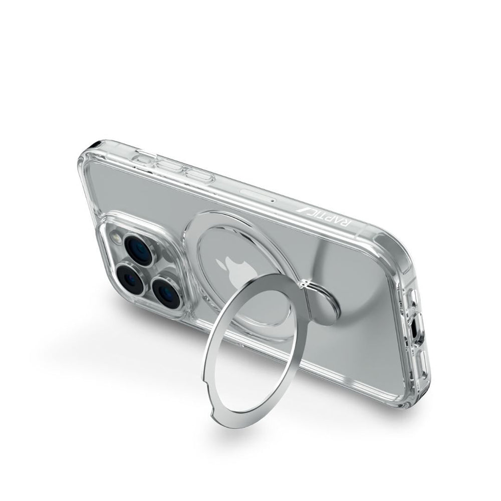 406246-x-doria-raptic-air-stand-mirror-magsafe-case-for-iphone-16-pro-clear
