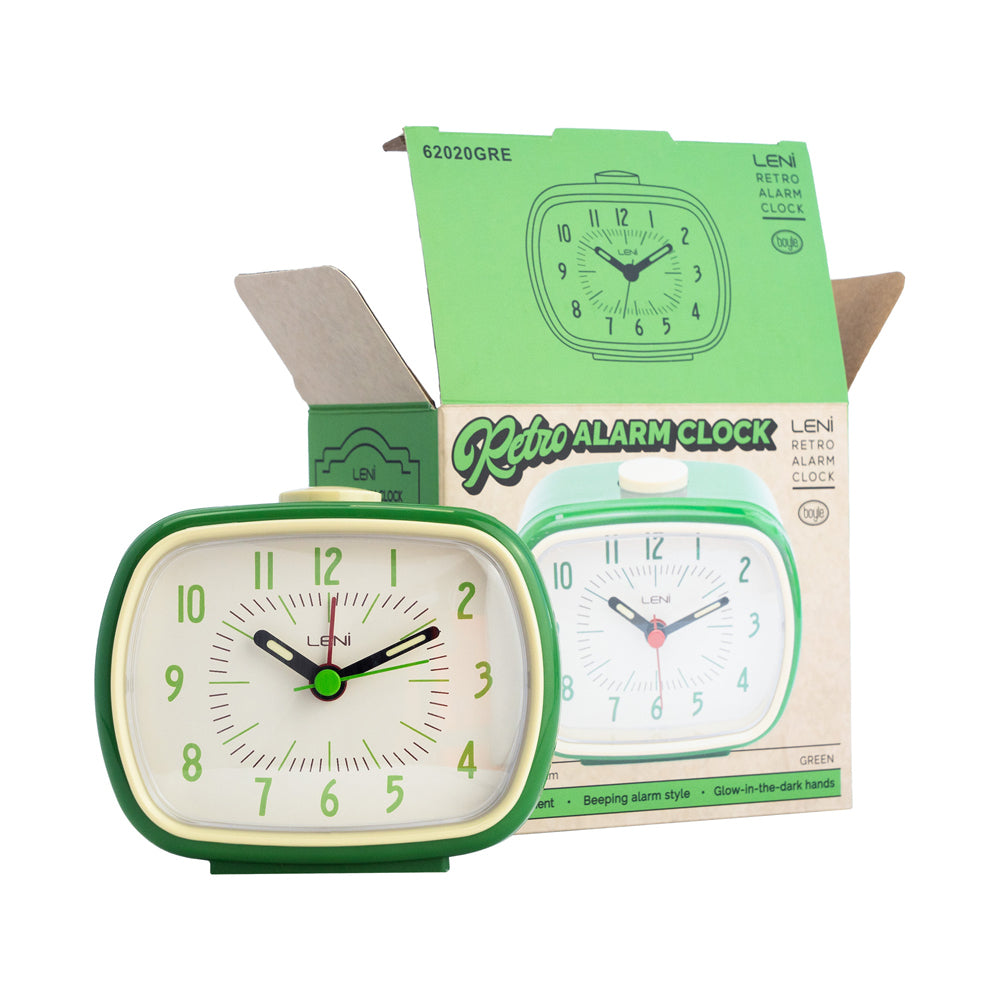 62020gre-leni-retro-alarm-clock-green