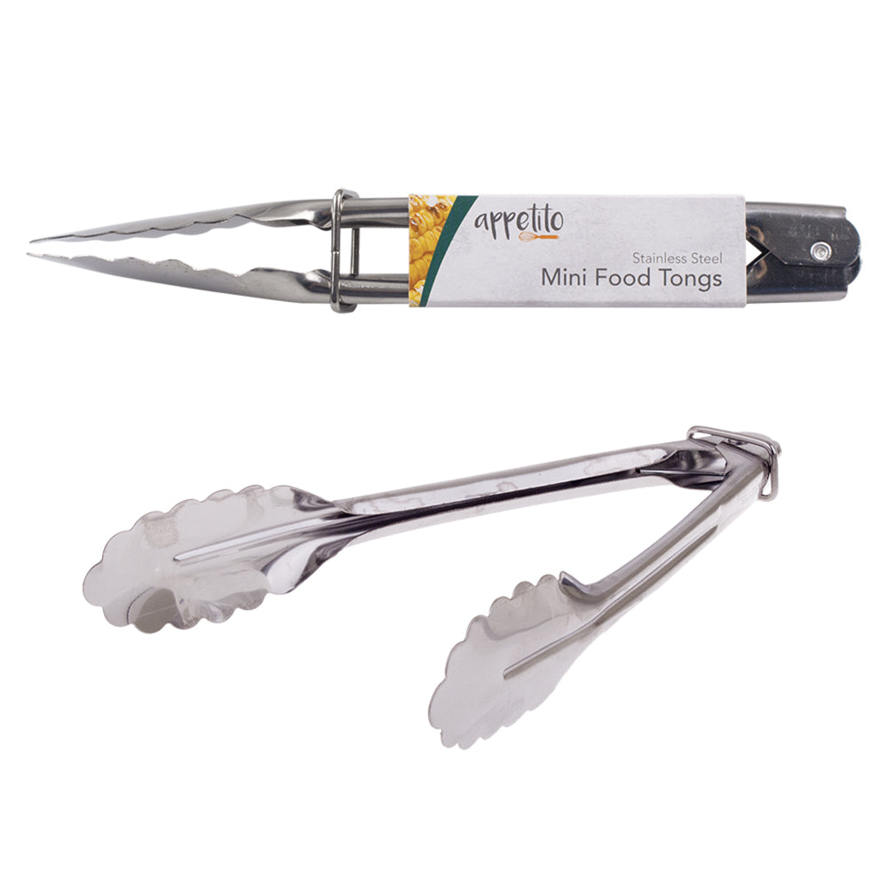 3298-1-appetito-stainless-steel-mini-fiid-tongs-home-kitchen-cooking-utensil-18cm