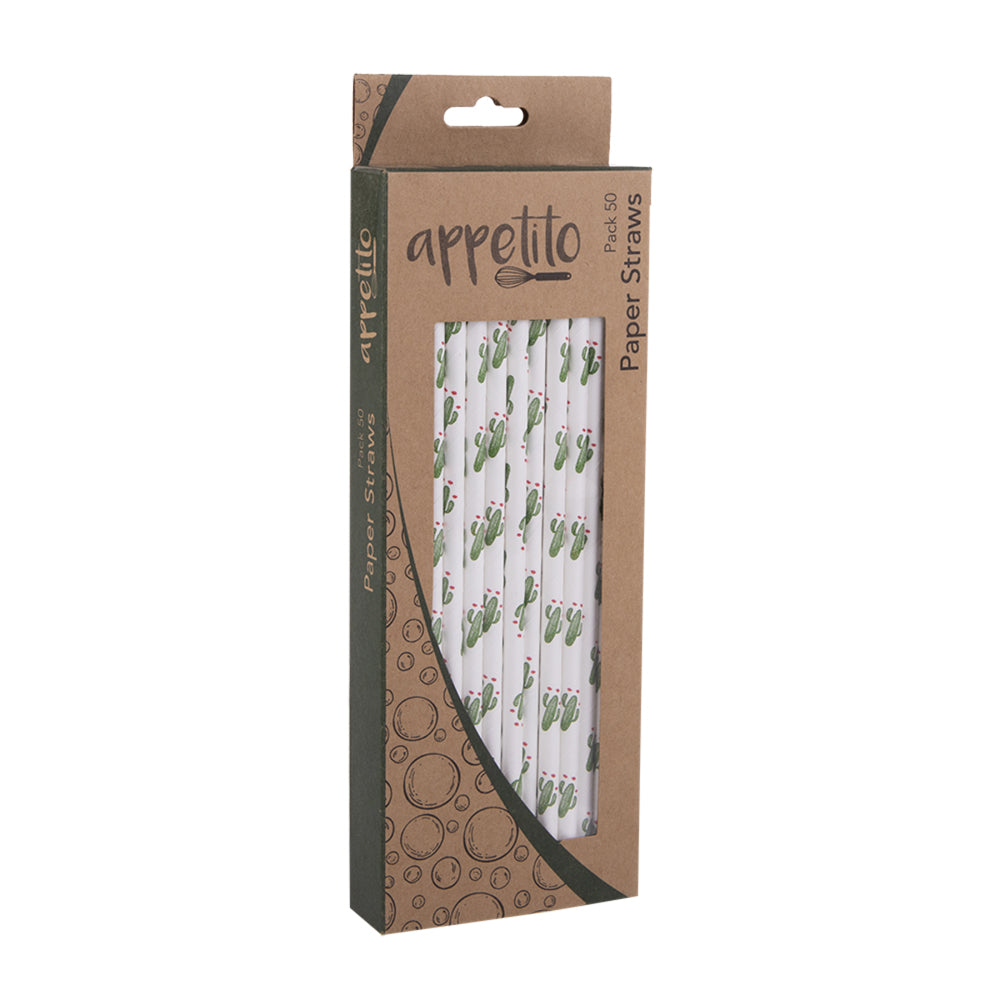 3434-11-50pc-appetito-disposable-paper-straws-home-kitchen-cactus