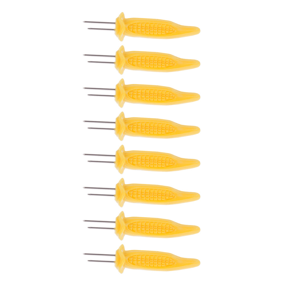 3389-8pc-appetito-corn-holders-home-kitchen-cooking-accessory-yellow
