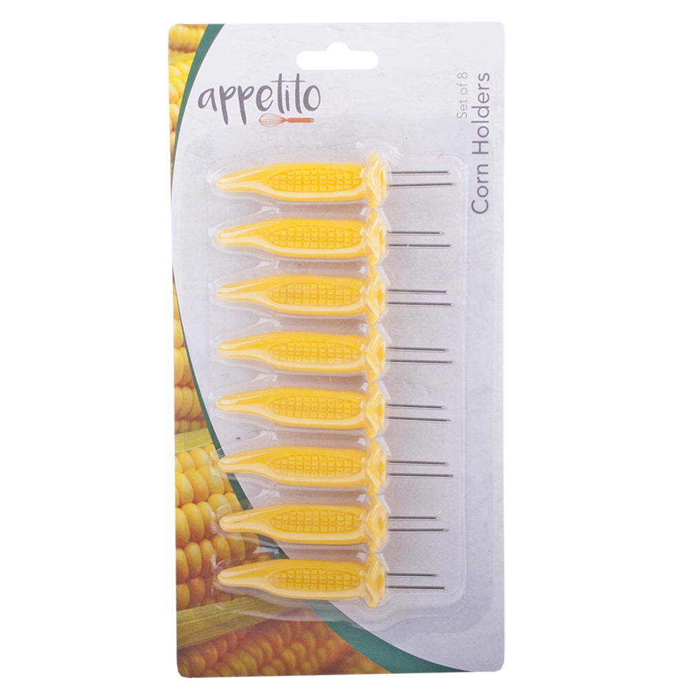 3389-8pc-appetito-corn-holders-home-kitchen-cooking-accessory-yellow