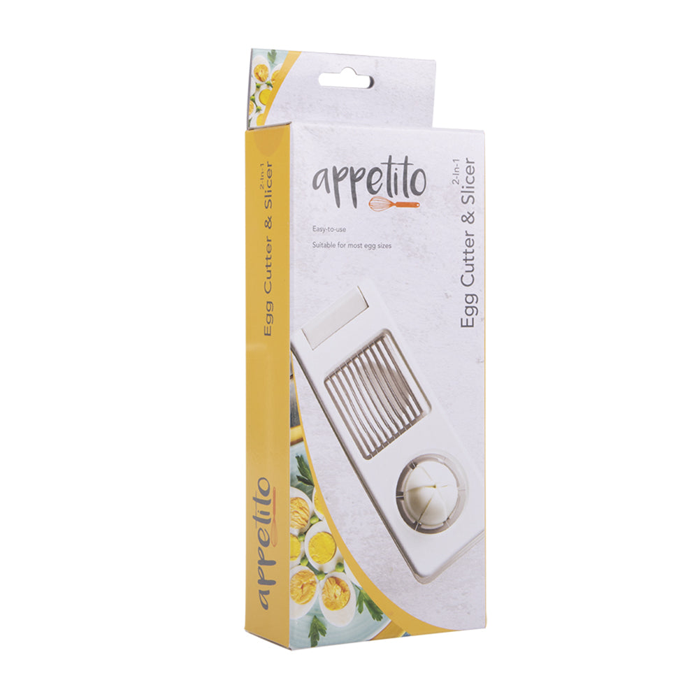 3454-1-appetito-2-in-1-egg-cutter-slicer-home-kitchen-cooking-white