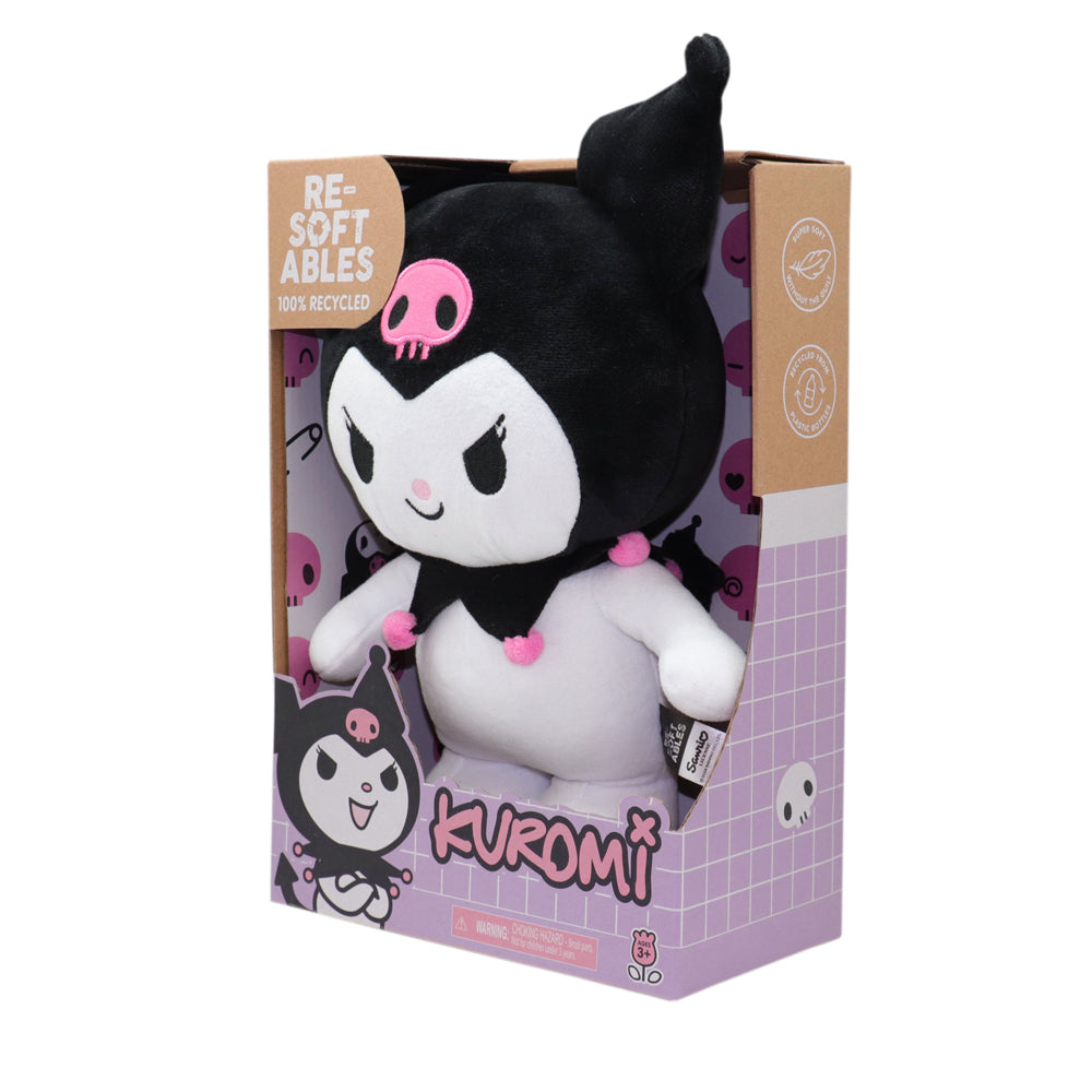 24366-0306-resoftables-hello-kitty-kuromi-10-wave-3-kids-soft-toy-0m