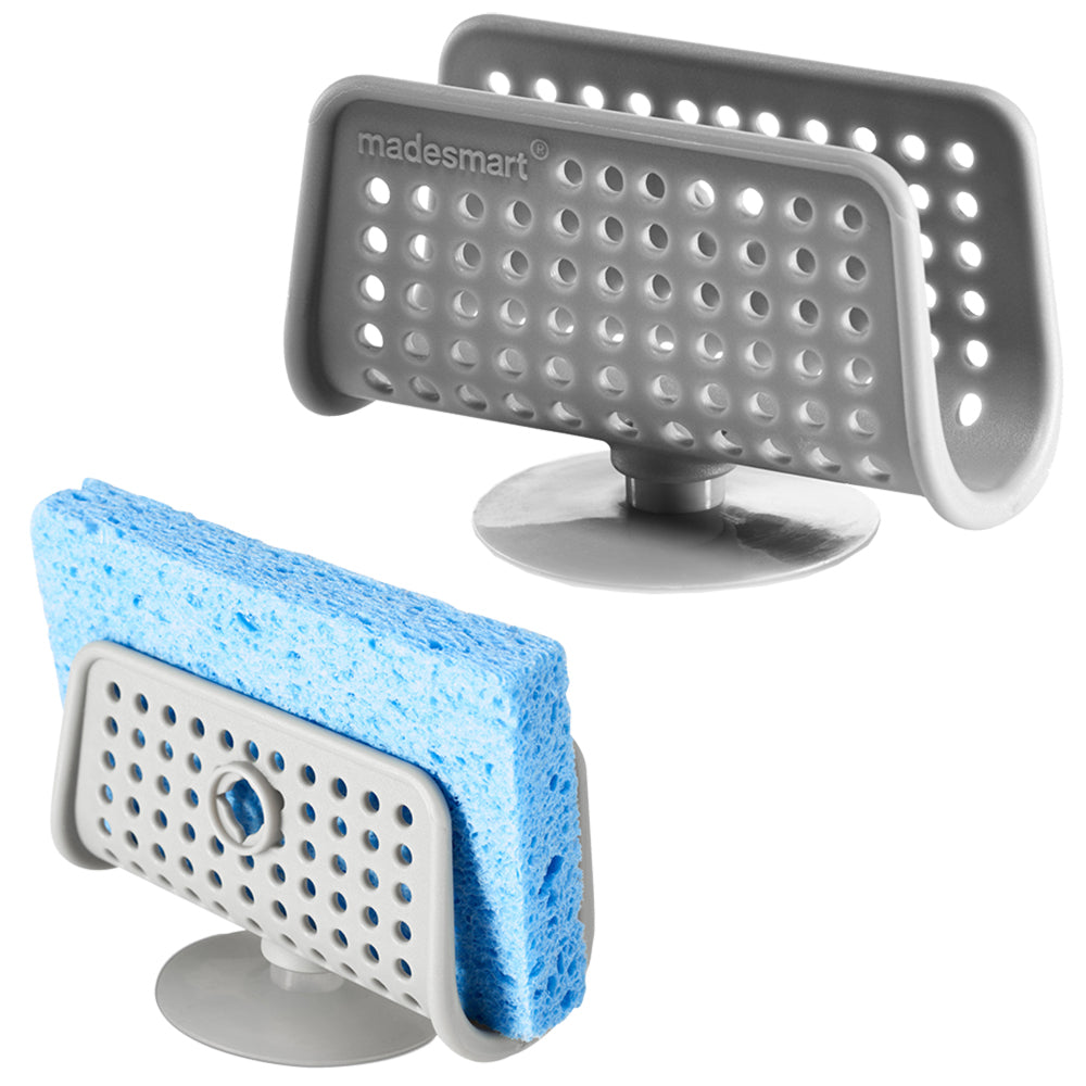 4516-1-madesmart-small-sink-ledge-sponge-caddy-holder-12x11cm-grey