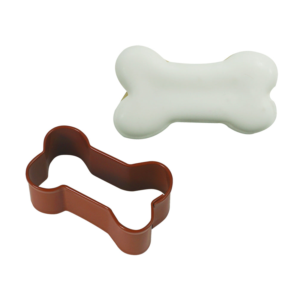 2701-15-r-m-mini-dog-bone-cookie-cutter-polyresin-coated-steel-4-45cm-brown