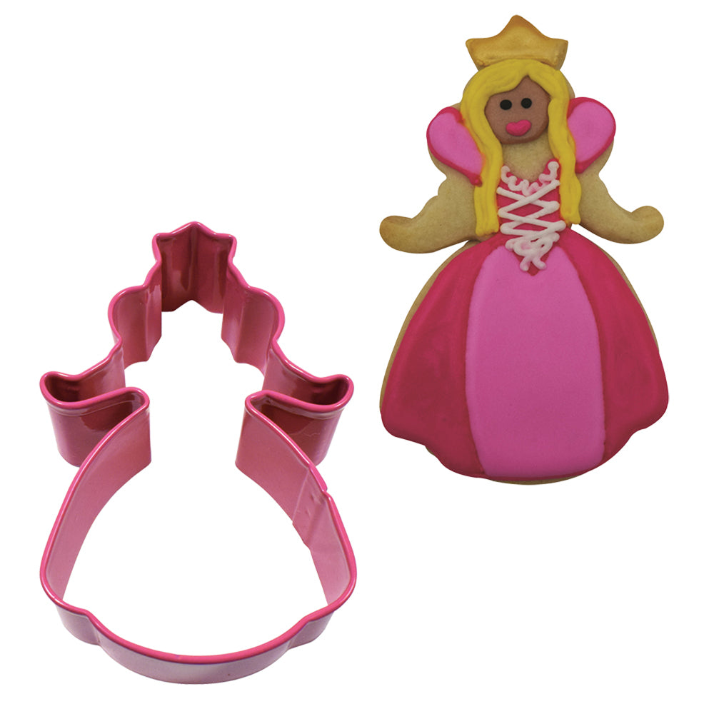 2700-75-r-m-princess-cookie-cutter-polyresin-coated-steel-12-05cm-fuchsia