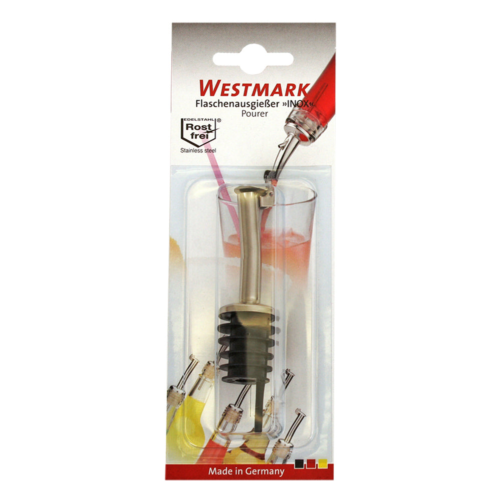 3675-westmark-stainless-steel-bottle-pourer-metal-flap-lid-gold