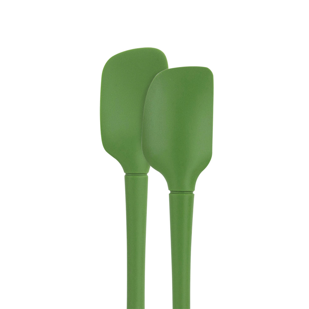4843po-2pc-tovolo-flex-core-all-silicone-nylon-mini-spatula-spoonula-set-pesto