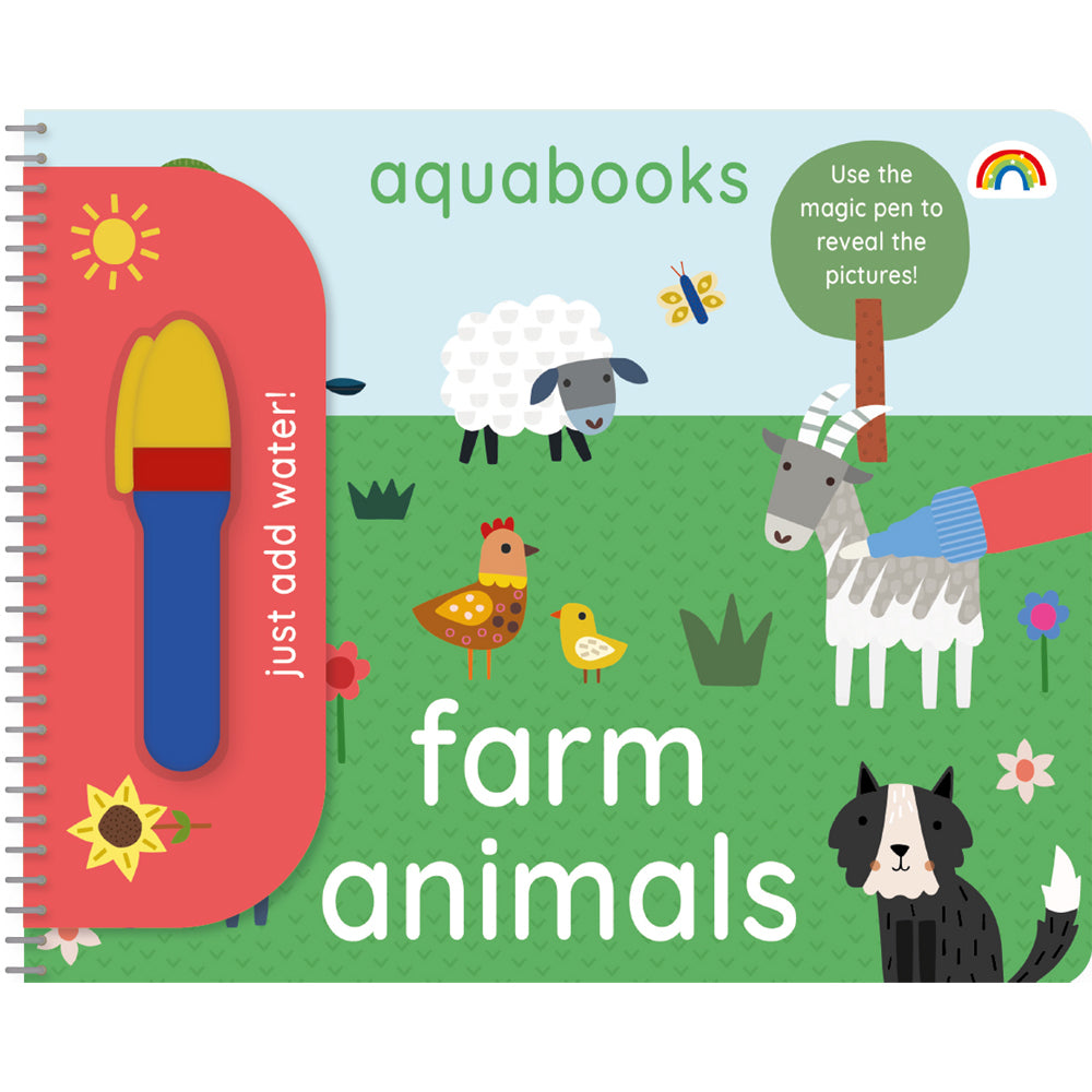 Really Decent Books Aquabooks Kids/Children Activity Book Farm Animals 3y+