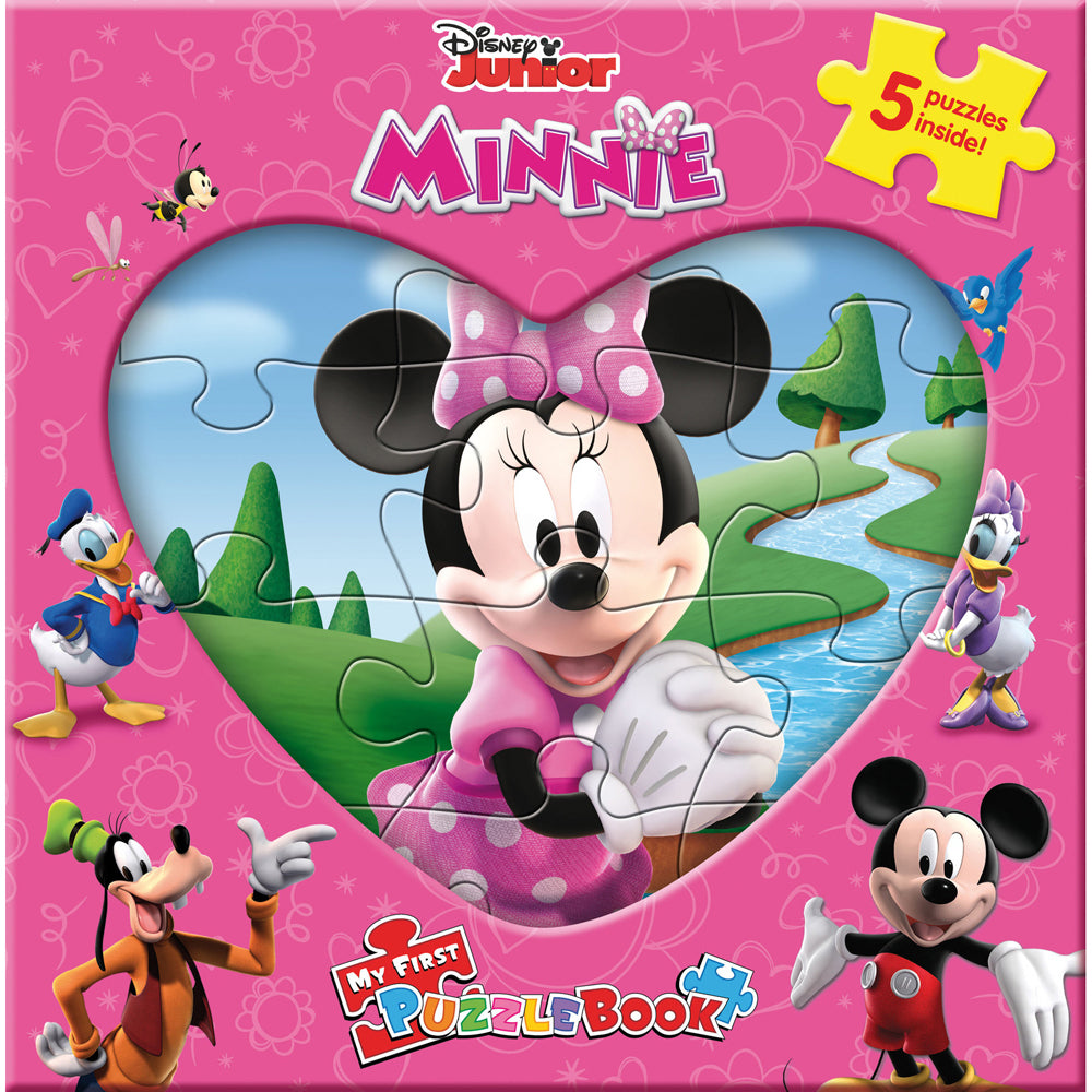 Disney Minnie My First Puzzle Book Kids Jigsaw 3y+