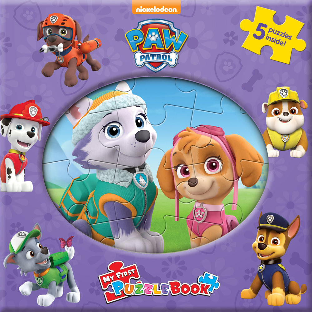 Paw Patrol Girls My First Puzzle Book Kids Jigsaw 3y+