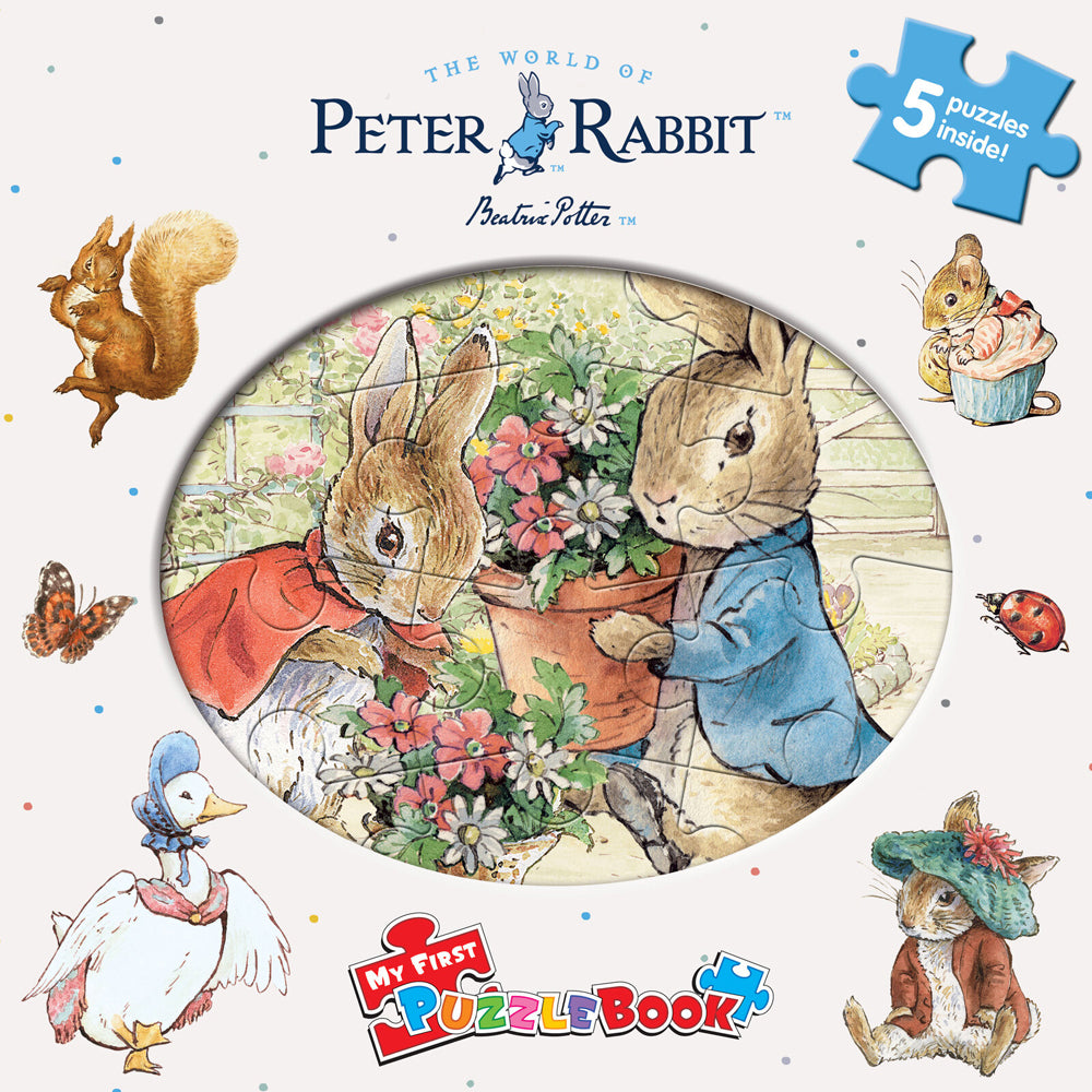 Peter Rabbit Classic My Fist Puzzle Book Kids/Children Jigsaw 3y+