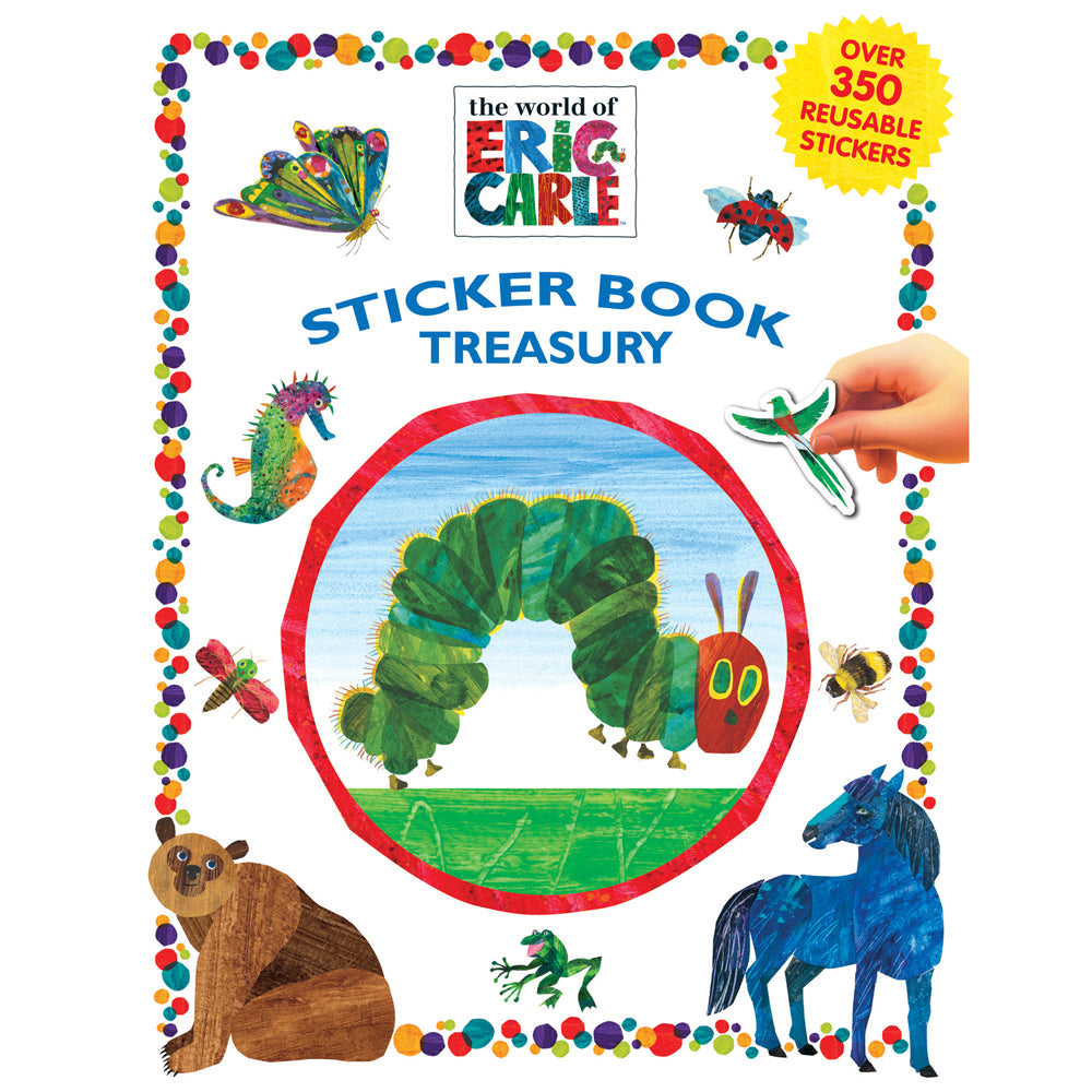 Eric Carle Sticker Treasury Kids/Children Educational Book 3y+