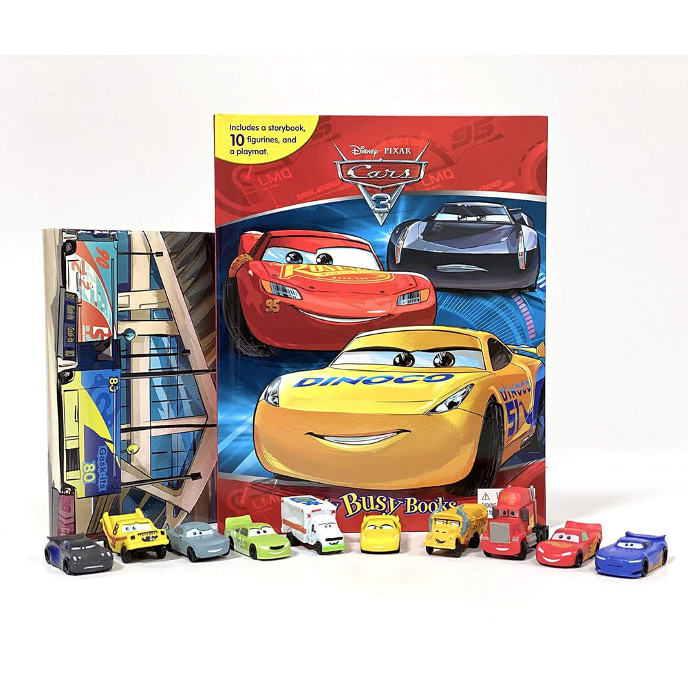 Disney Cars 3 My Busy Books Kids/Children Activity Kit 3y+