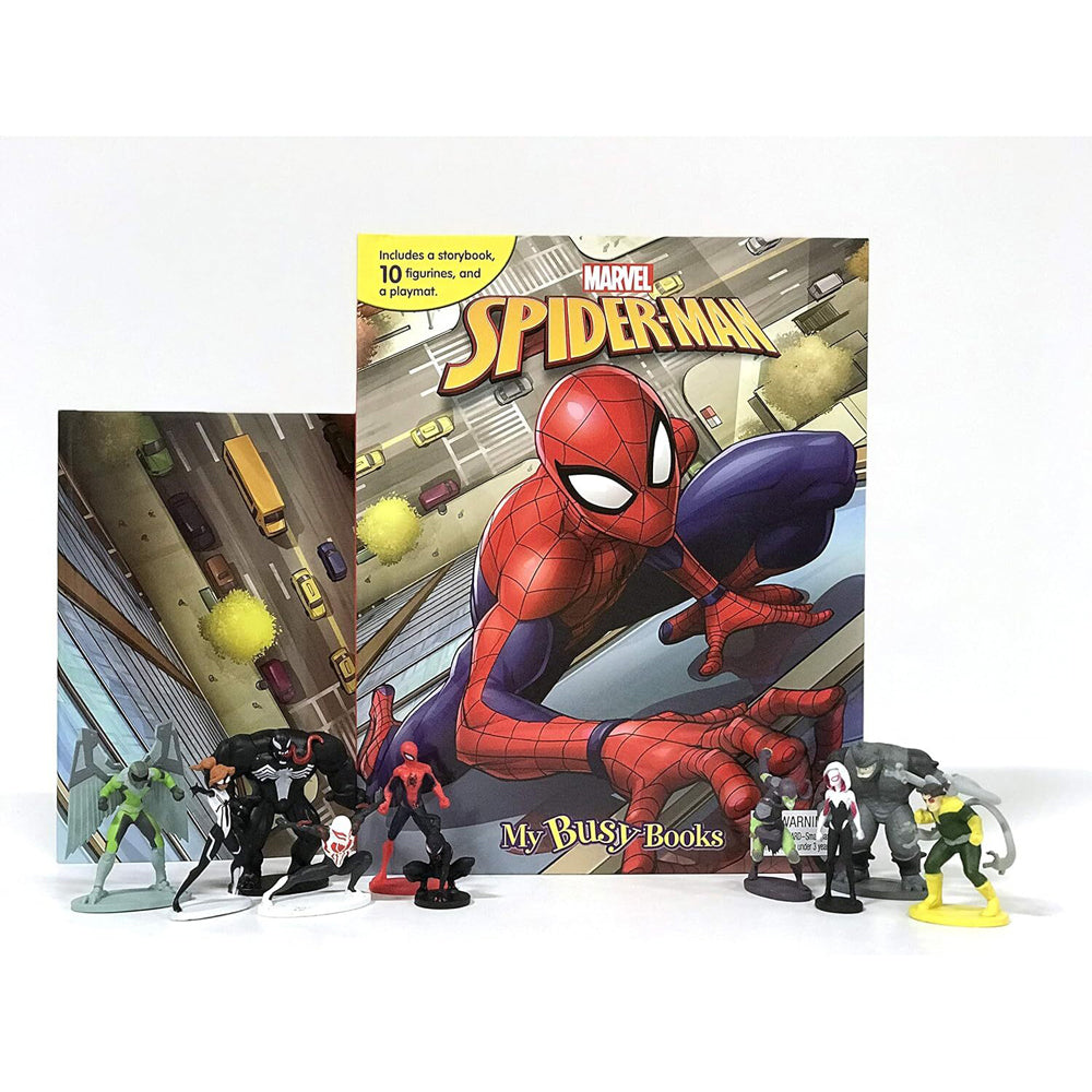 Marvel Spiderman My Busy Book Kids Activity Kit 3y+