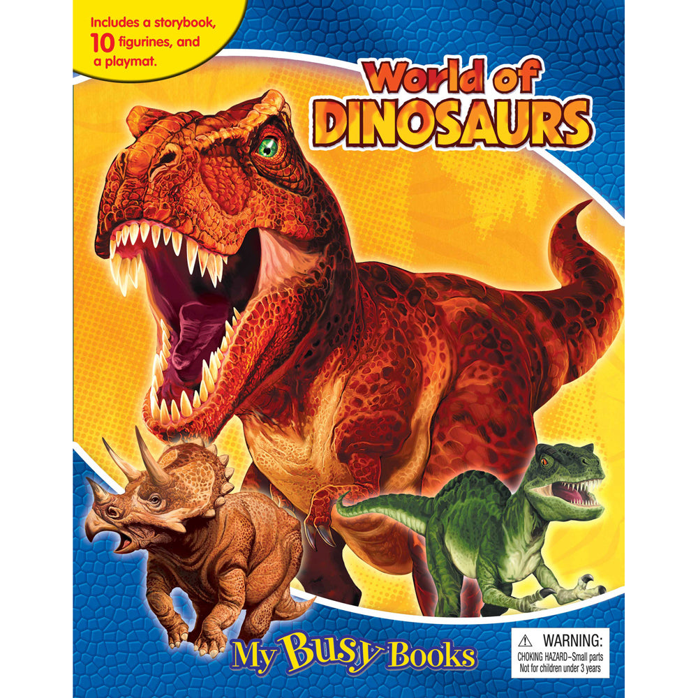 Dinosaurs My Busy Book Kids/Children Activity Kit 3y+