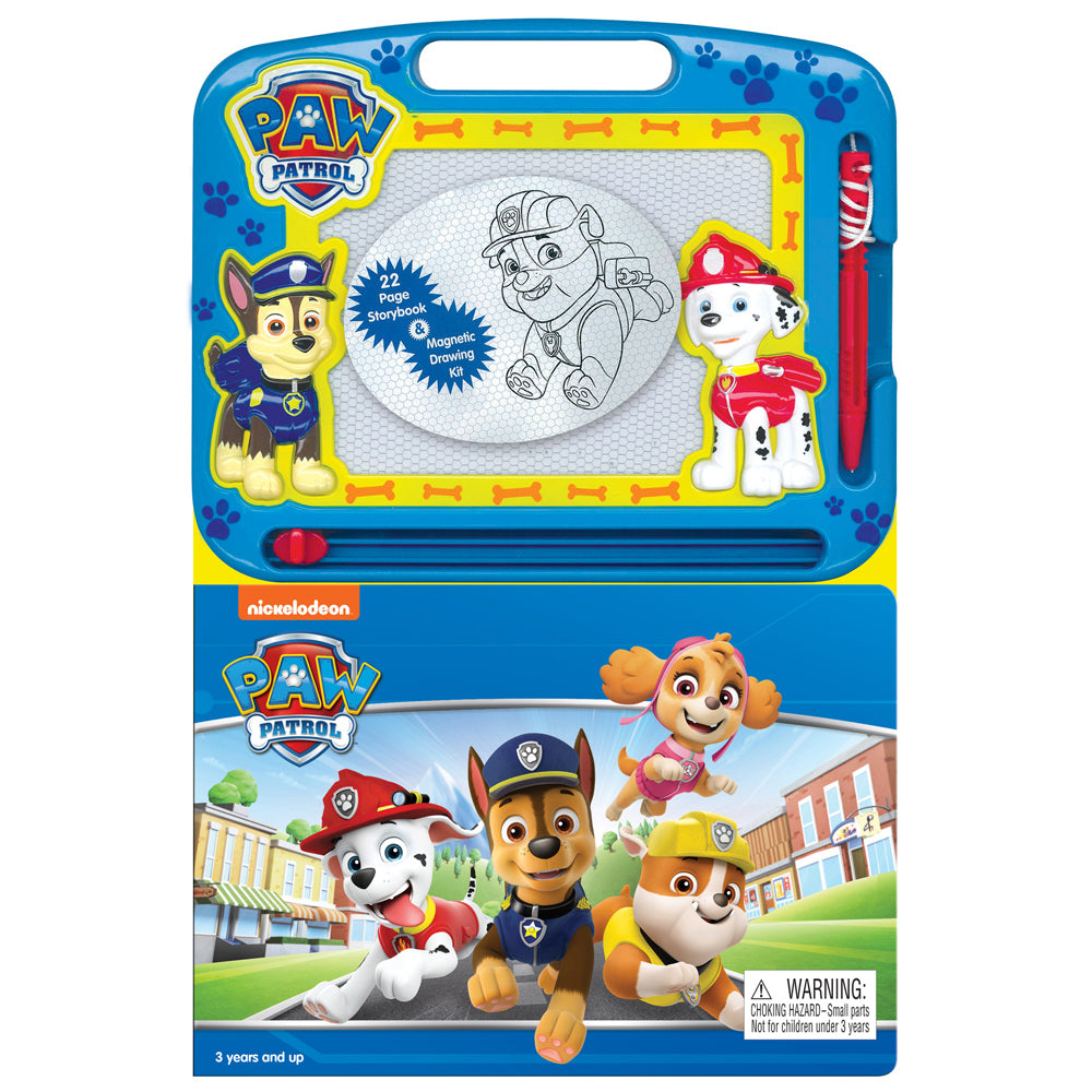 Paw Patrol Learning Series Kids Drawing Pad w/ Book 3y+