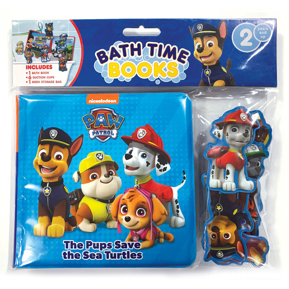 Paw Patrol Kids/Children Bathtime Books Eva Bag 3y+