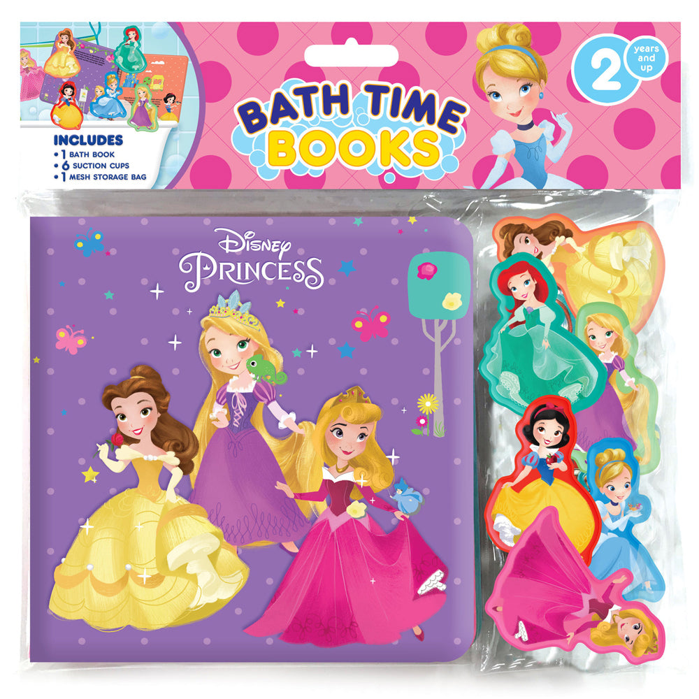 Disney Princess Kids/Children Bathtime Books Eva Bag 3y+