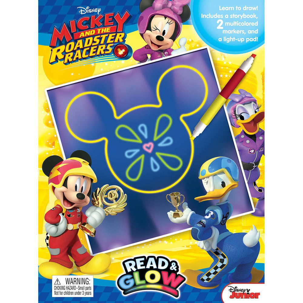 Disney Minnie/Mickey Read & Glow Kids/Children Storybook 3y+
