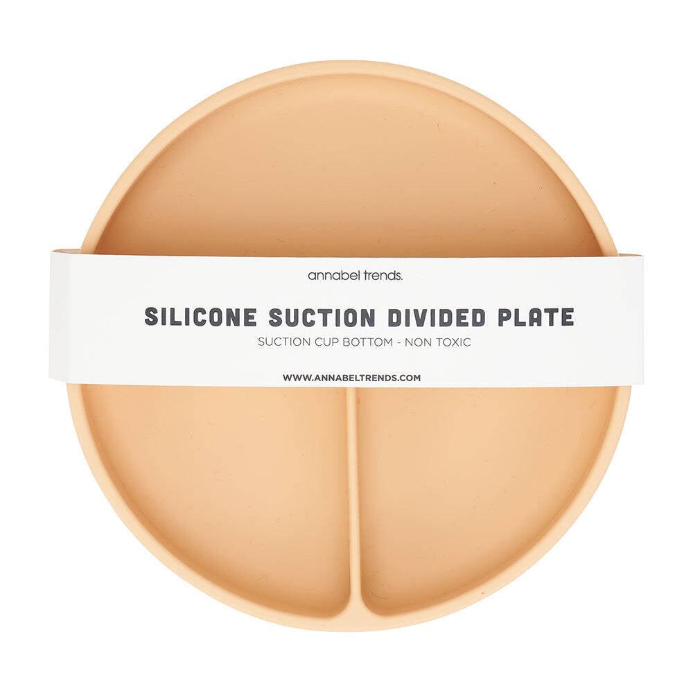 27spc-annabel-trends-silicone-suction-divided-plate-18cm-caramel