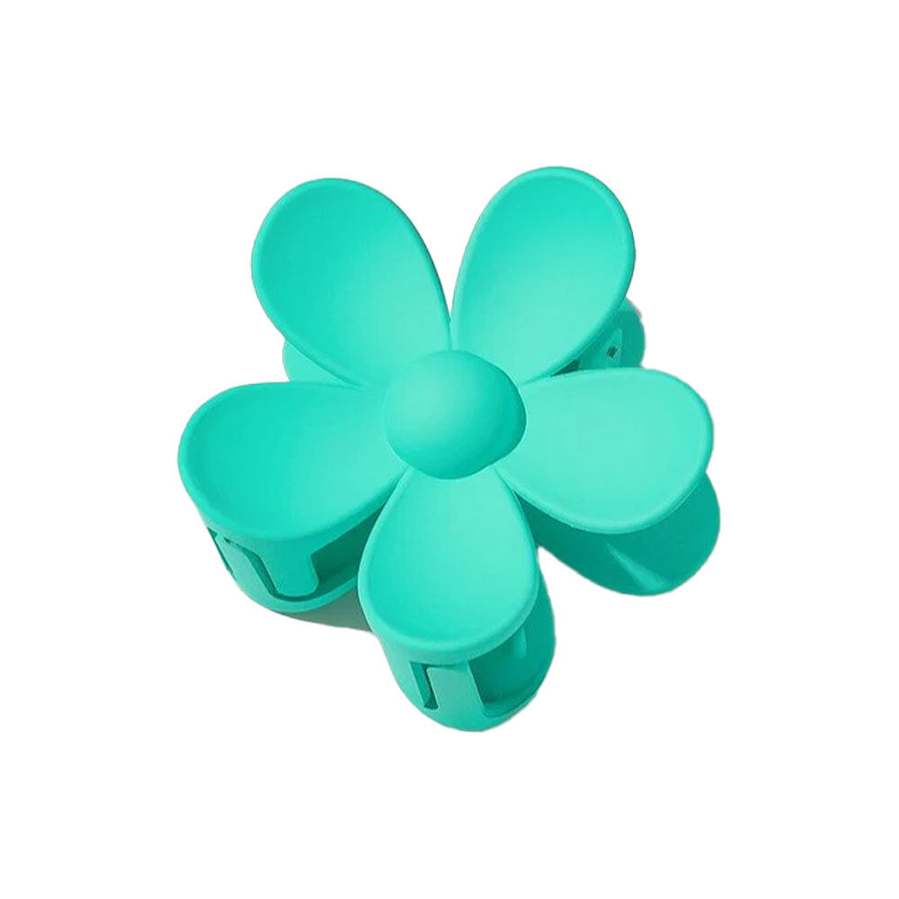 Kids/Children Non-Slip Plastic Flower Claw Hair Clip 7x7cm - Assorted
