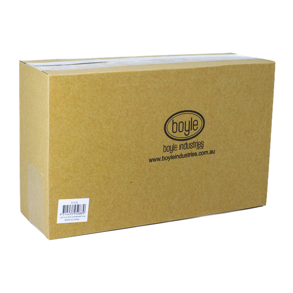 31135-boyle-metal-display-bicycle-w-surfboard-ornament-home-decor-31cm