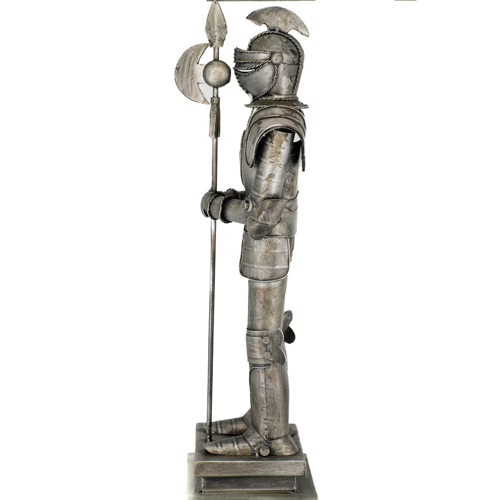 31142-boyle-metal-display-knight-w-spear-ornament-home-decor-46cm