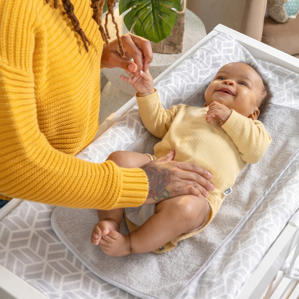 Summer By Ingenuity Baby Changing Essentials Pad Kit - Gray 0m+