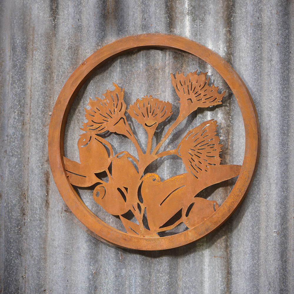 20253-wall-art-60cm-gum-flower-corten-steel-ornament-decor-large