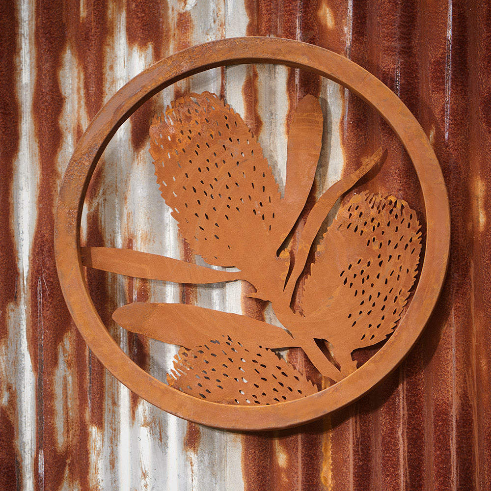 20260-wall-art-60cm-banksia-corten-steel-ornament-decor-large