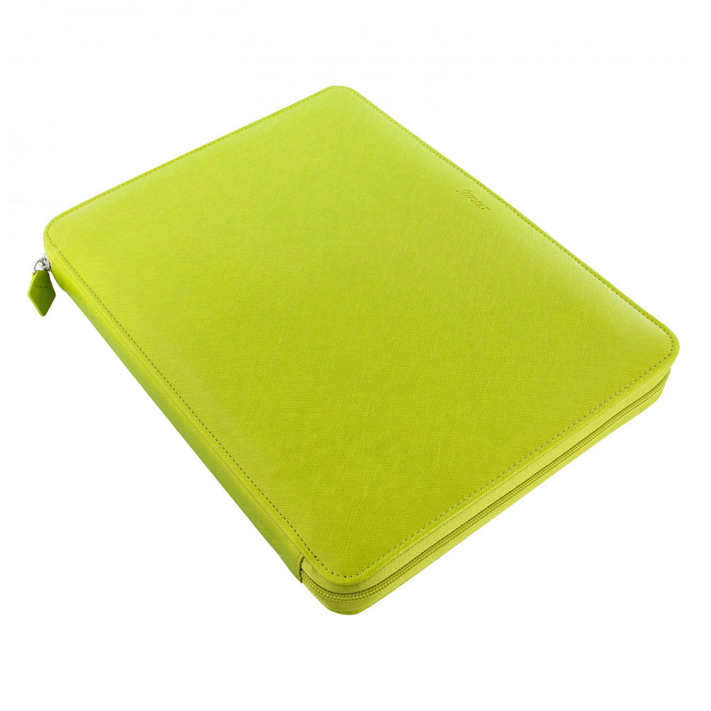 101390-filofax-a4-saffiano-zipped-folio-personal-organiser-pear