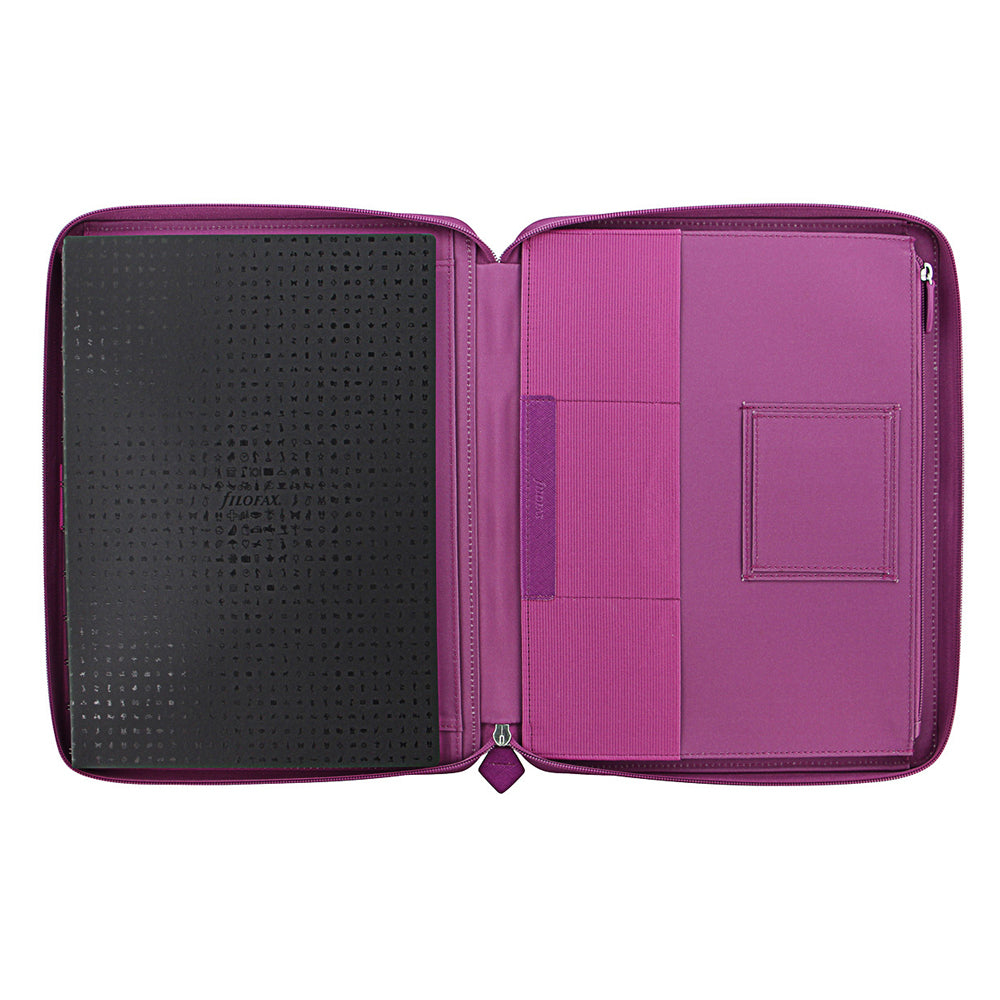 101391-filofax-a4-saffiano-zipped-folio-personal-organiser-raspberry
