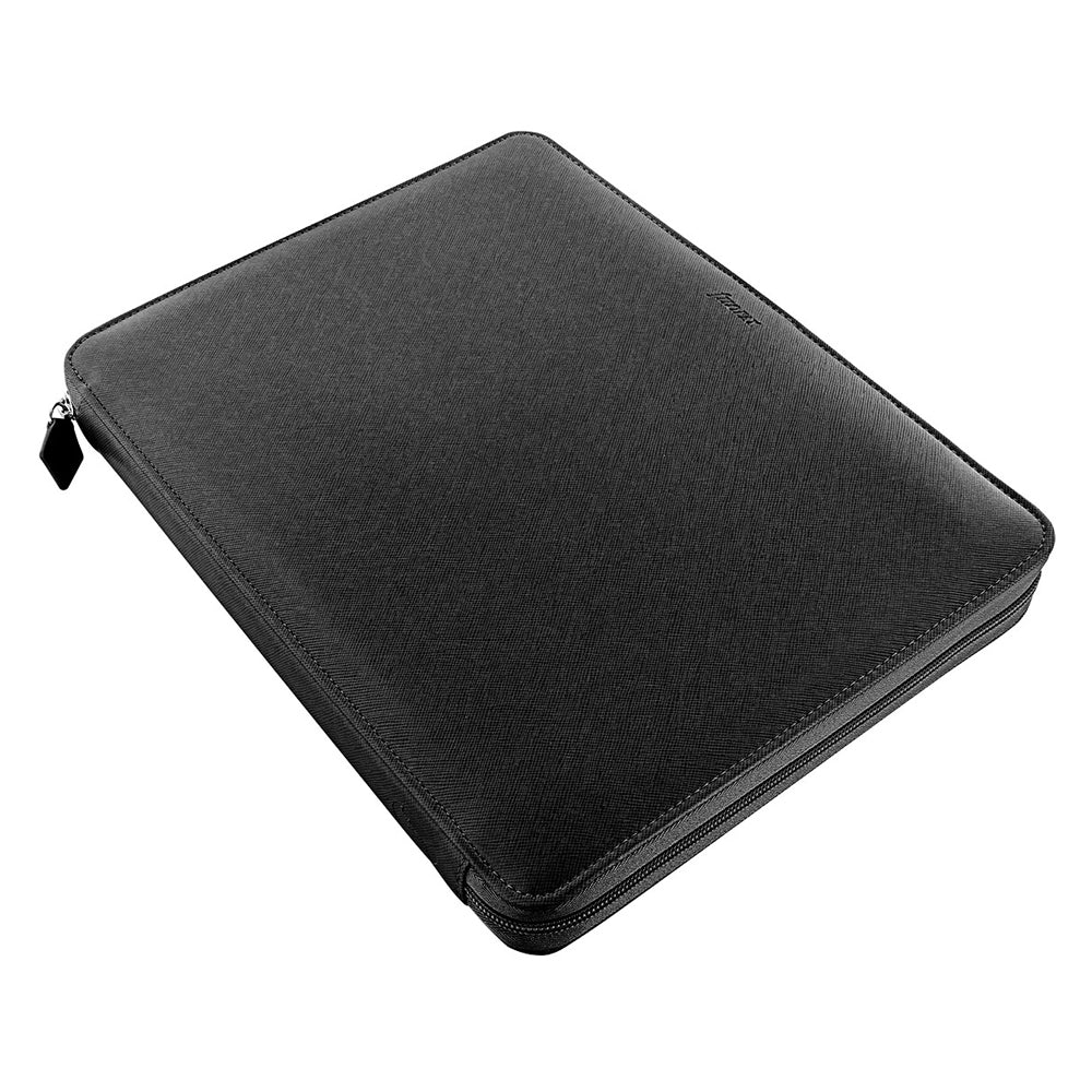 101392-filofax-a4-saffiano-zipped-folio-personal-organiser-black