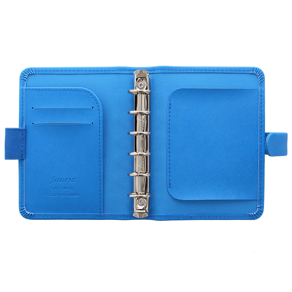 101578-filofax-saffiano-pocket-organiser-faux-leather-fluro-blue