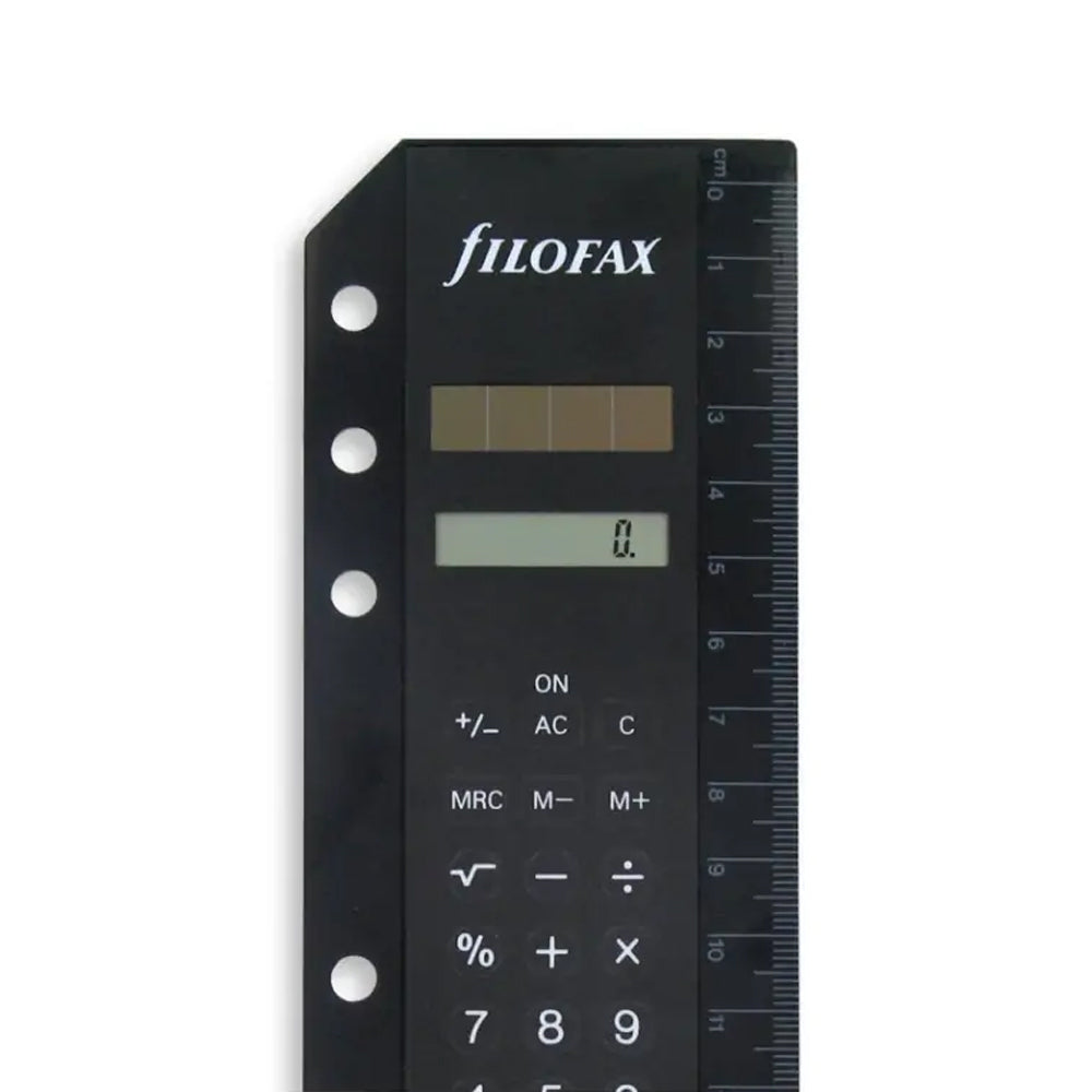 108786-filofax-17cm-solar-powered-calculator-organiser-accessory-black