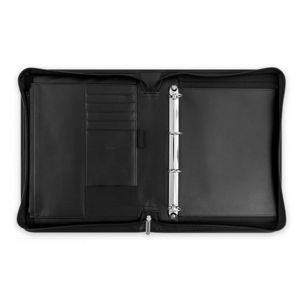 108983-filofax-36cm-a4-metropol-zipped-folio-personal-organiser-black