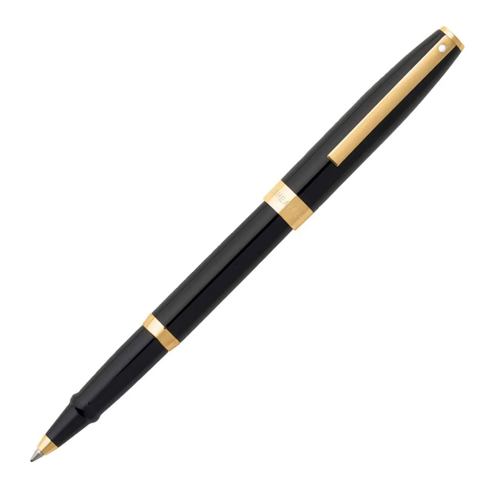 110602-sheaffer-sagaris-roller-ball-pen-gloss-black-gold-tt