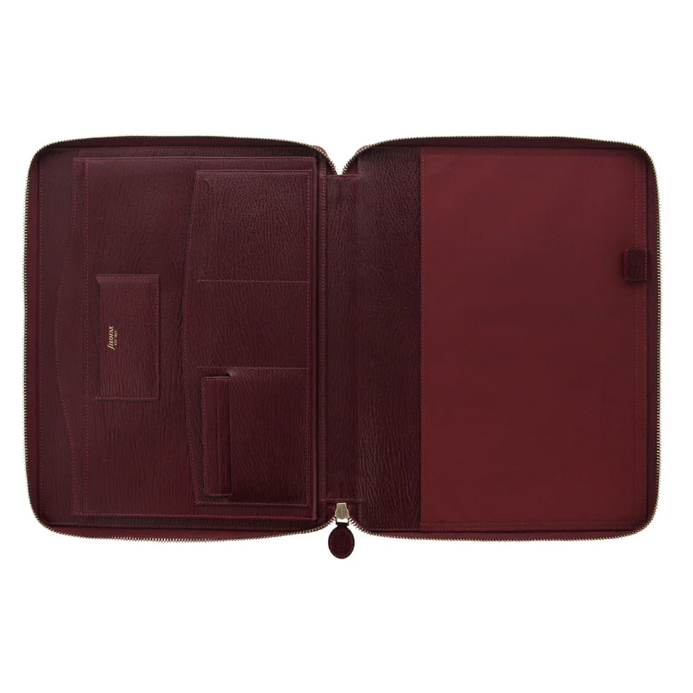 110908-filofax-chester-zip-leather-a4-folio-personal-organiser-notebook-red