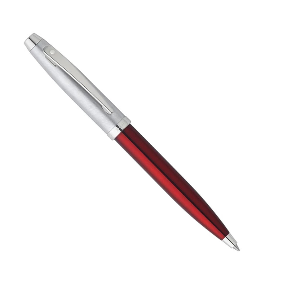 111521-sheaffer-100-ball-point-pen-stationery-hs-nib-red-chrome