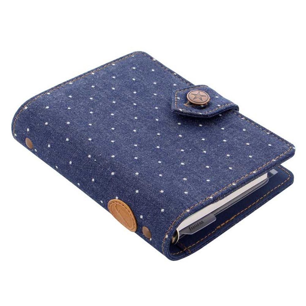 111660-filofax-denim-dots-pocket-organiser-stationery-indigo