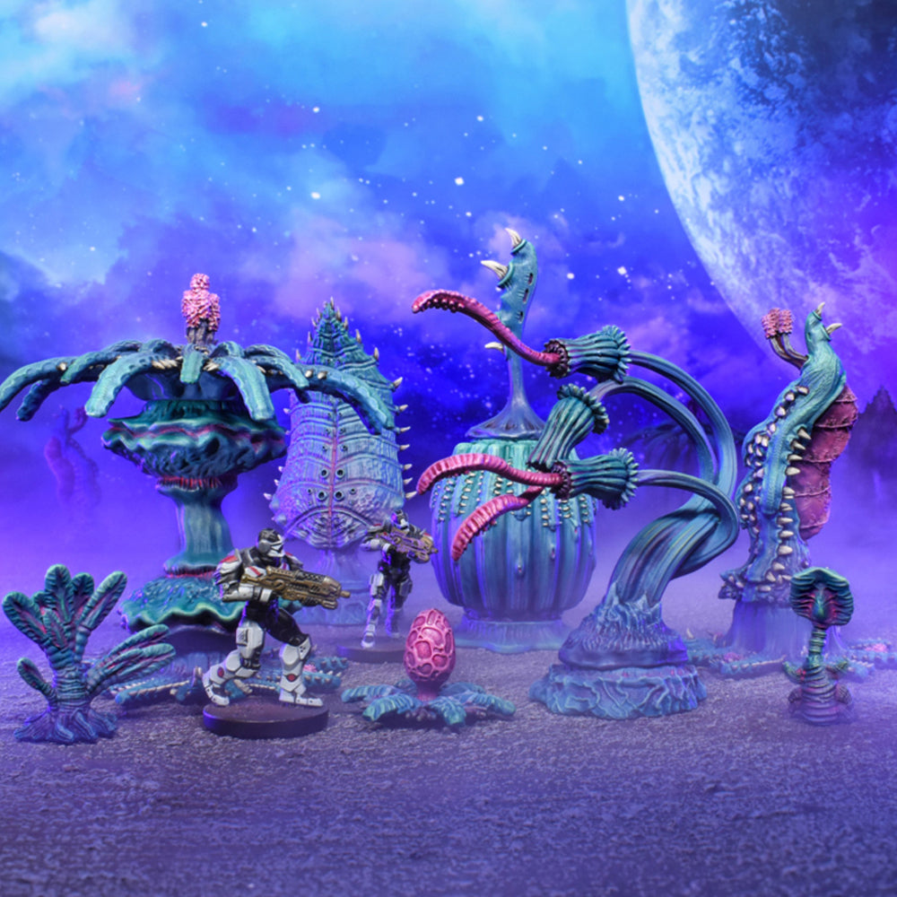 114574-mantic-games-terraincrate-xenos-jungle-miniature-set