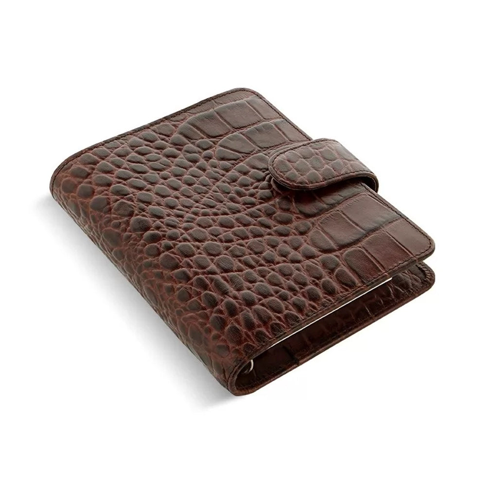 115924-filofax-classic-pocket-organiser-crocodile-leather-chestnut