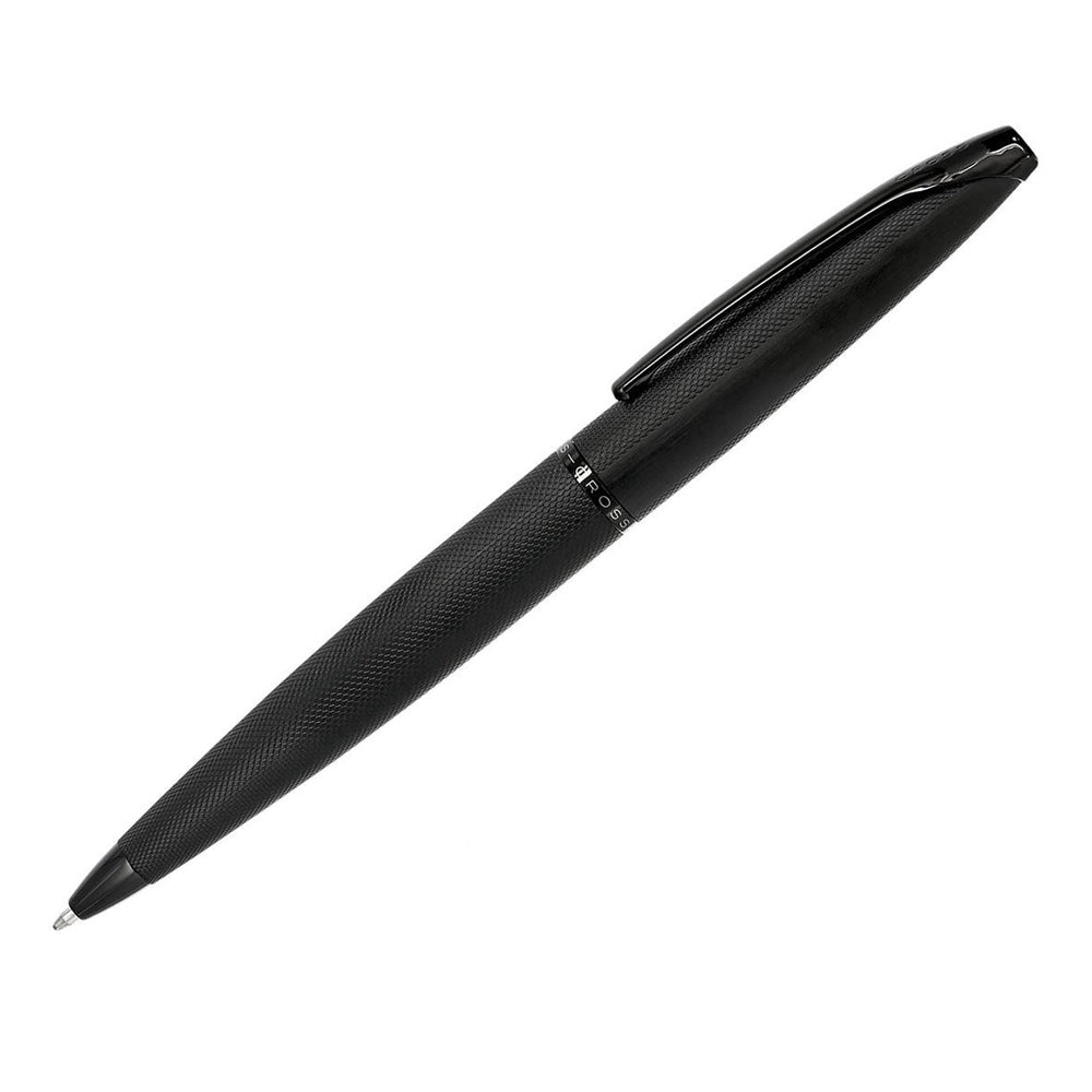 116635-cross-atx-brushed-etched-diamond-ball-point-pen-black