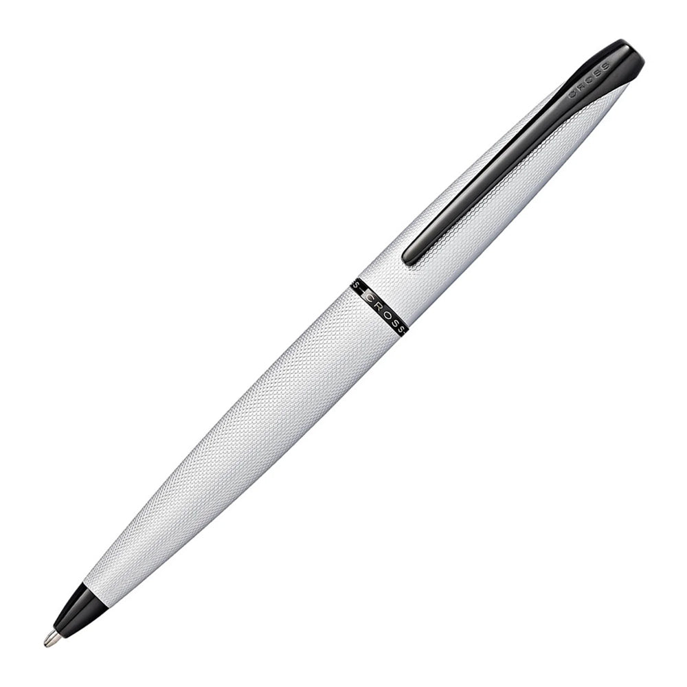 116643-cross-atx-brushed-etched-diamond-medium-ball-point-pen-chrome