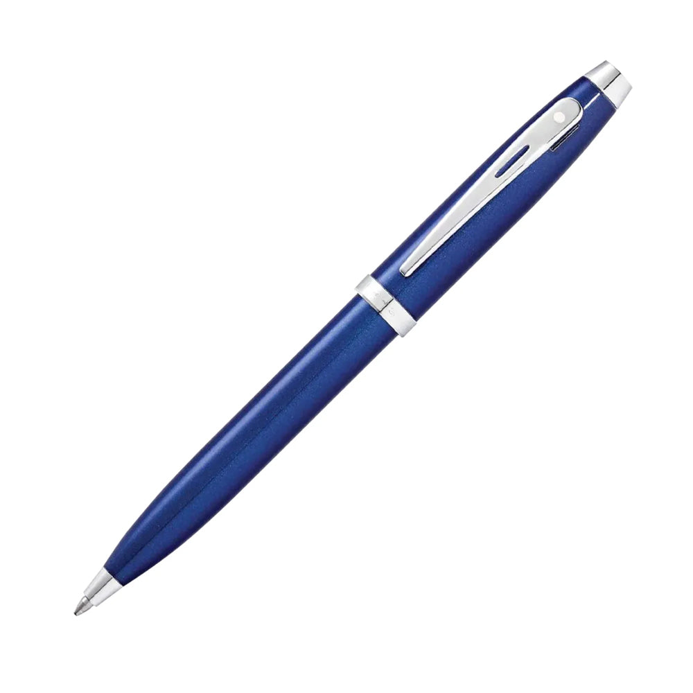 117863-sheaffer-100-ball-point-pen-lacquer-chrome-plate-blue