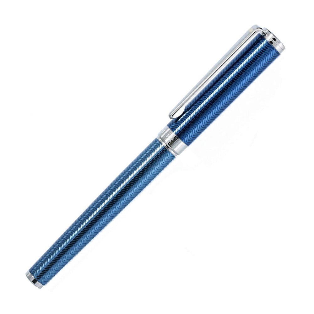 117880-sheaffer-intensity-engraved-roller-ball-pen-blue-lacquer-chrome